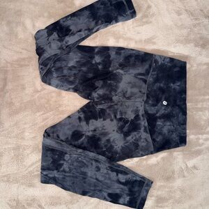 Lululemon Athletica Align Dark Gray Patterned Leggings